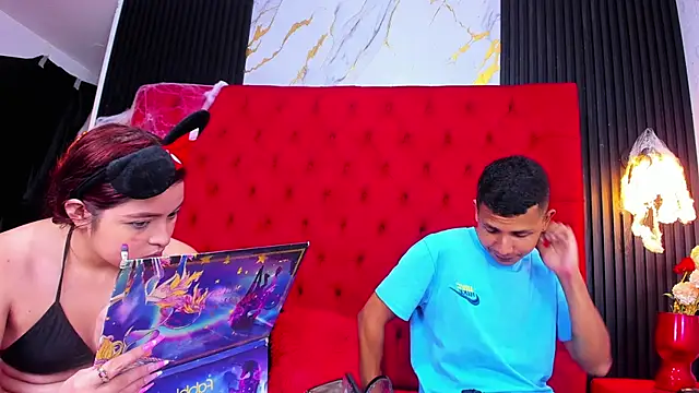 Snapshot of AnyAndDimitry chatting on 10.10.25 AnyAndDimitry online show from 10.10.25