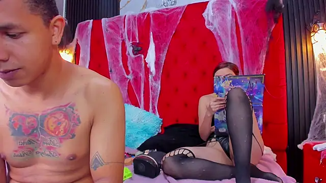 Snapshot of AnyAndDimitry chatting on 10.30.25 AnyAndDimitry online show from 10.30.25