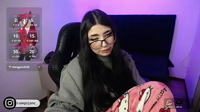 VamppyJane online show from 11.25.25