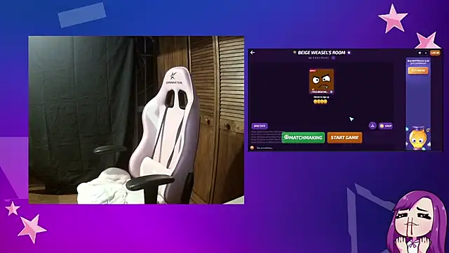 Snapshot of Qaromiau chatting on 10.29.25 Qaromiau online show from 10.29.25