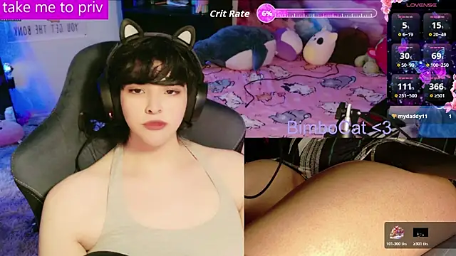 BimboCat online show from 02.03.26