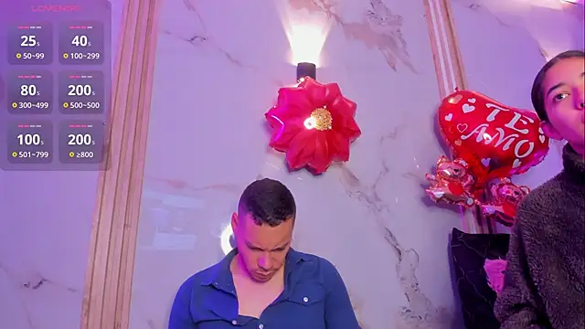 Snapshot of Aron_and_molly chatting on 02.13.26 Aron and molly online show from 02.13.26