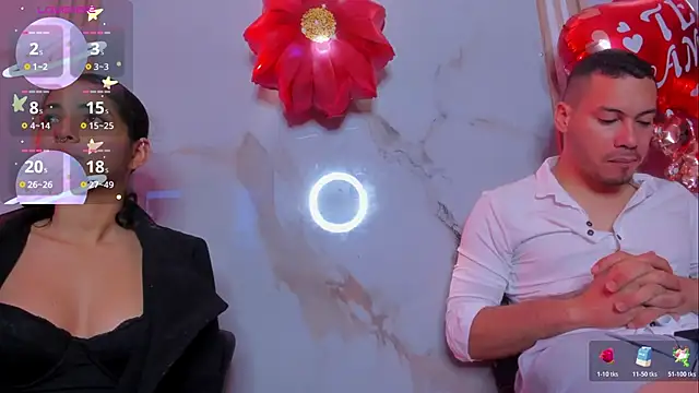 Snapshot of Aron_and_molly chatting on 02.14.26 Aron and molly online show from 02.14.26