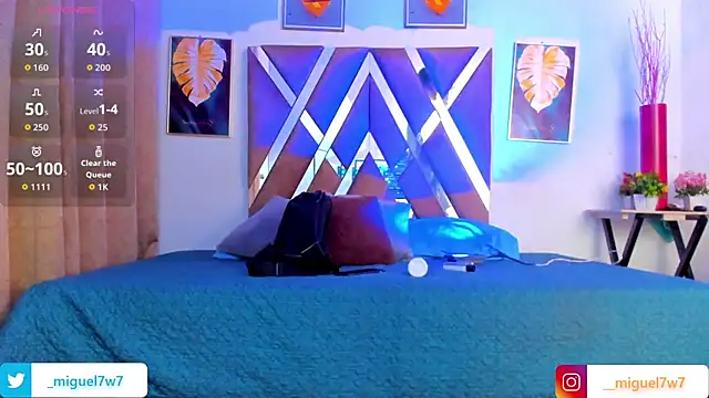   Miguel7w7 online show from 11.27.25