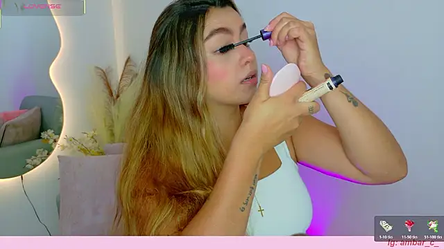 Snapshot of Ambar_Carter chatting on 02.23.26 Ambar Carter online show from 02.23.26