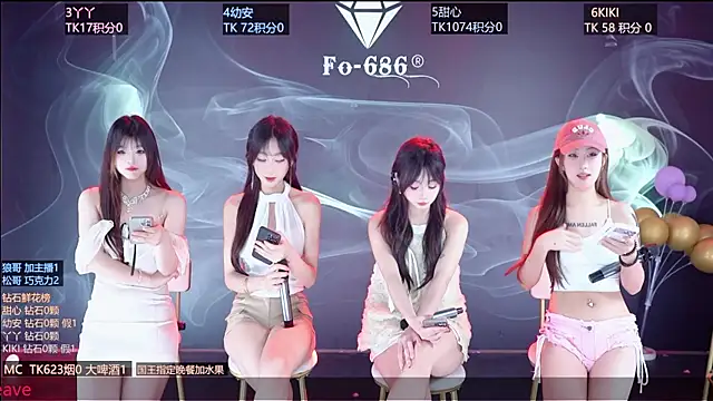 Snapshot of FO-686- chatting on 03.01.26 FO-686- online show from 03.01.26