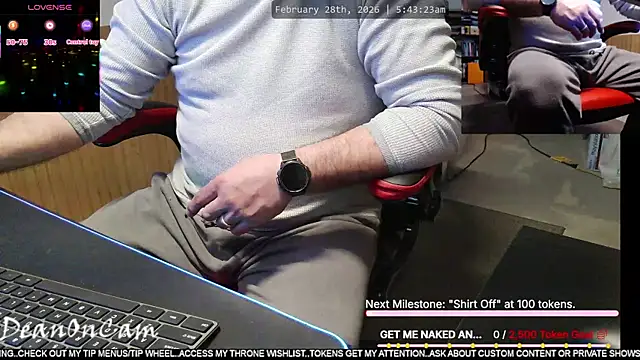 DeanonCam online show from 02.28.26