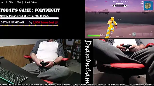 DeanonCam online show from 03.08.26