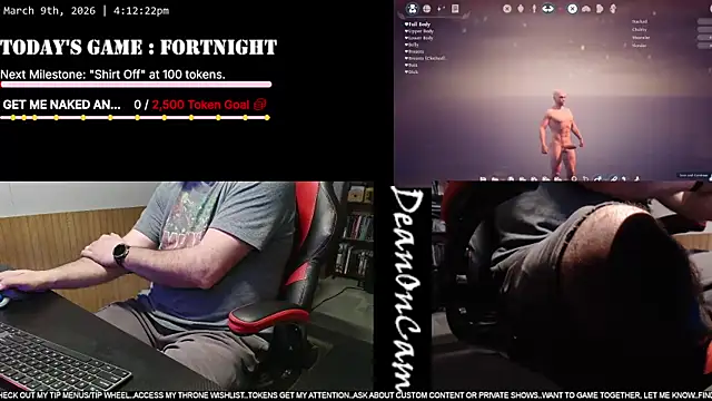DeanonCam online show from 03.09.26