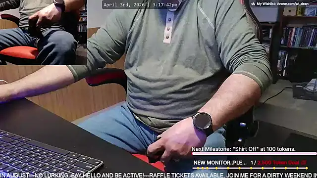 DeanonCam online show from 04.03.26