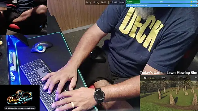 Snapshot of DeanonCam chatting on 07.18.26 DeanonCam online show from 07.18.26
