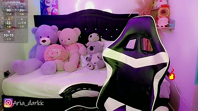 AriaDark online show from 02.08.26