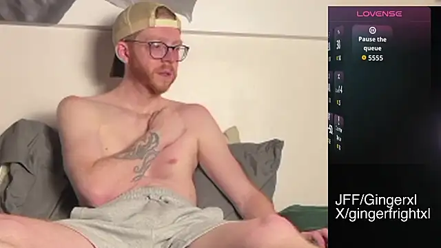 Snapshot of Gingerxl8 chatting on 07.27.26 Gingerxl8 online show from 07.27.26