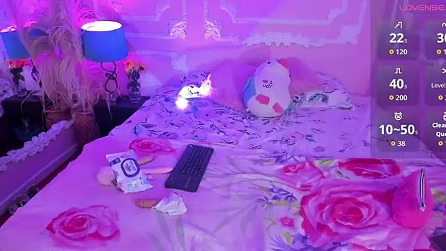 Snapshot of AngellVisen chatting on 02.10.26 AngellVisen online show from 02.10.26