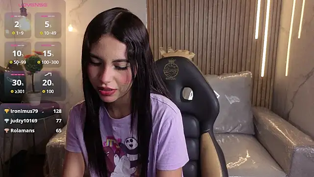 Snapshot of Perla_lovely_ chatting on 05.12.26 Perla lovely online show from 05.12.26
