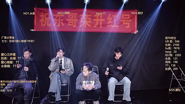 Snapshot of BTS-007 chatting on 02.08.26 BTS-007 online show from 02.08.26