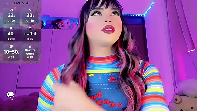 Snapshot of Danna_xz chatting on 02.26.26 Danna xz online show from 02.26.26