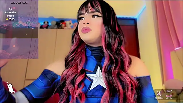 Snapshot of Danna_xz chatting on 02.27.26 Danna xz online show from 02.27.26