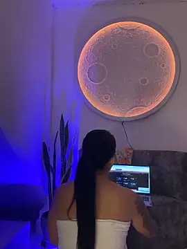 Snapshot of MegannNoireX chatting on 03.23.26 MegannNoireX online show from 03.23.26