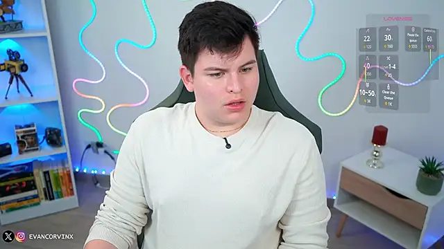 EvanCorvinx online show from 03.02.26