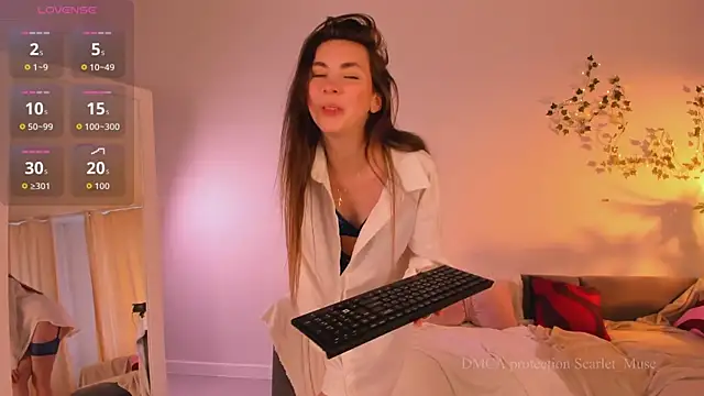 Scarlet Muse  online show from 04.05.26