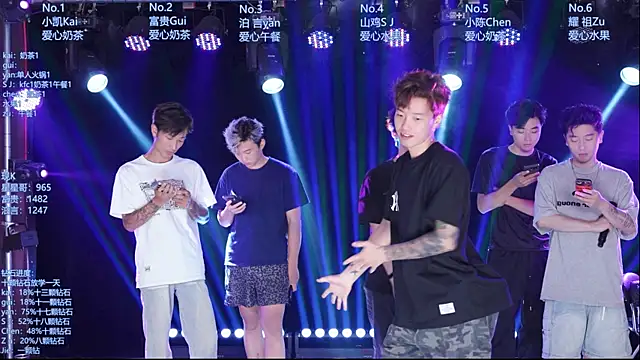 Snapshot of AOA-boy chatting on 06.25.26 AOA-boy online show from 06.25.26