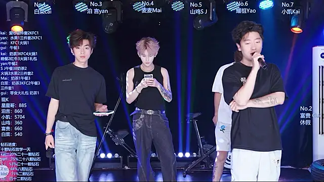 Snapshot of AOA-boy chatting on 07.21.26 AOA-boy online show from 07.21.26