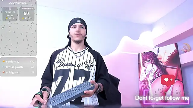 DanteLuxx online show from 04.12.26