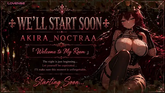 Akira Noctra online show from 06.03.26