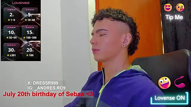 sebascuterouss online show from 07.13.26
