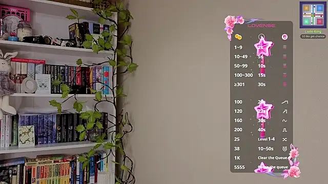 Snapshot of Lilyrin chatting on 05.21.26 Lilyrin online show from 05.21.26
