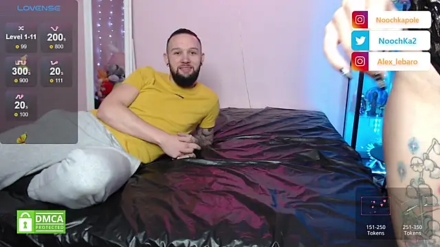 Snapshot of Noochka chatting on 01.06.26 Noochka online show from 01.06.26