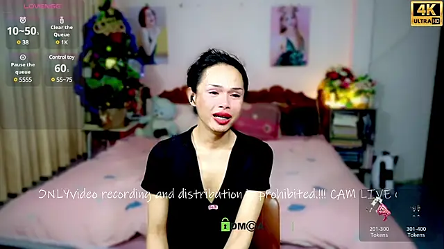 Snapshot of ribbinpink chatting on 02.17.25 ribbinpink online show from 02.17.25