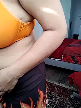 Snapshot of HotSpicyGujju chatting on 02.23.25 HotSpicyGujju online show from 02.23.25