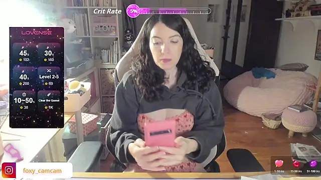 Foxy c online show from 04.07.26