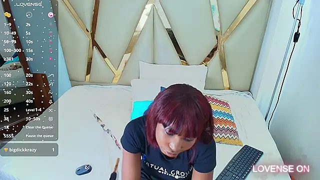 Snapshot of myblackdoope chatting on 01.09.25 myblackdoope online show from 01.09.25