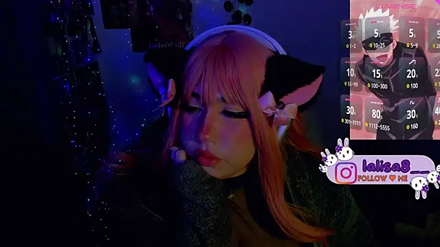 Snapshot of lalisa8 chatting on 01.17.25 lalisa8 online show from 01.17.25