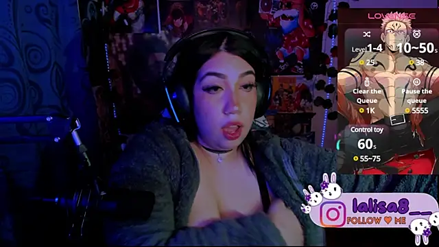 Snapshot of lalisa8 chatting on 03.19.25 lalisa8 online show from 03.19.25