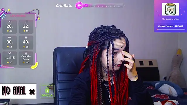 Snapshot of Dark__Elf chatting on 09.29.25 Dark Elf online show from 09.29.25