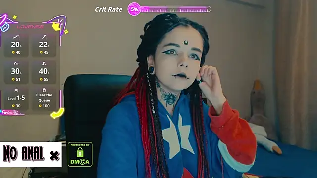 Snapshot of Dark__Elf chatting on 10.04.25 Dark Elf online show from 10.04.25