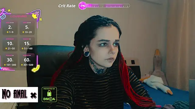 Snapshot of Dark__Elf chatting on 10.07.25 Dark Elf online show from 10.07.25