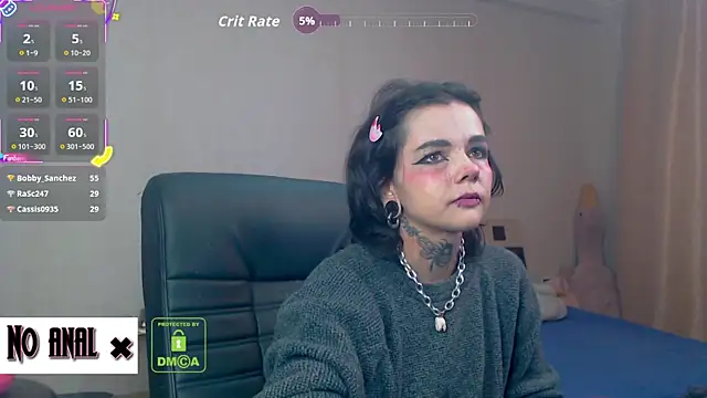 Snapshot of Dark__Elf chatting on 10.20.25 Dark Elf online show from 10.20.25