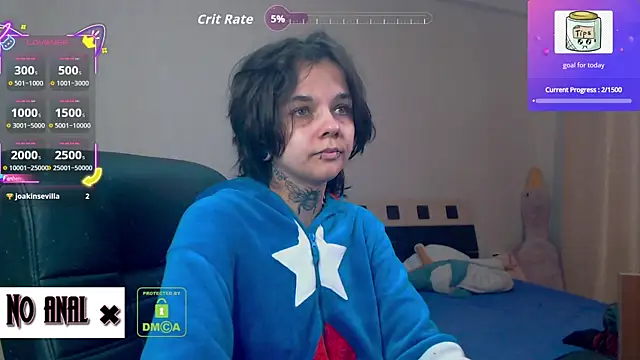 Snapshot of Dark__Elf chatting on 10.29.25 Dark Elf online show from 10.29.25