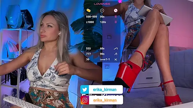 Erika Kirman online show from 07.04.26