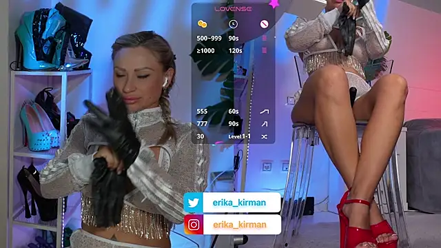 Erika Kirman online show from 07.12.26