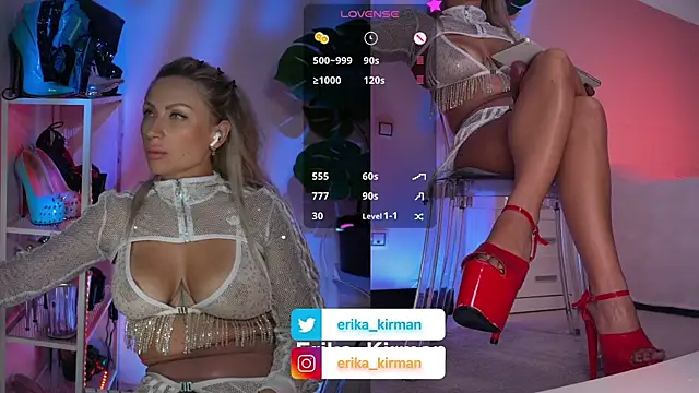 Erika Kirman online show from 07.28.26