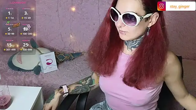 Ginger Stay online show from 12.19.24