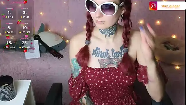 Ginger Stay online show from 02.13.25