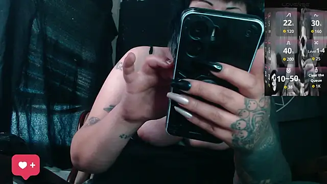 Psychobitch7 online show from 06.23.26