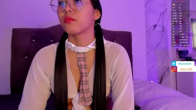 alysson 18 online show from 03.23.26